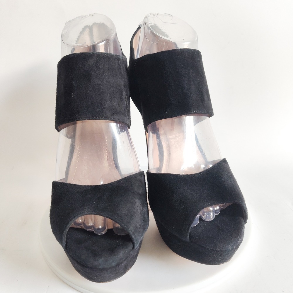 BCBGeneration Platform Heels Size 8 Stiletto Pump… - image 3